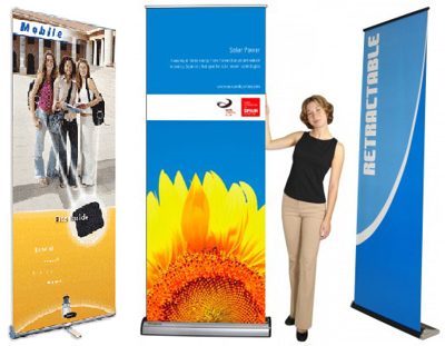 Large Retractable Banner Stands & Displays